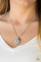 Load image into Gallery viewer, A SHOW OF GOOD FAITH" PURPLE NECKLACE & EARRING SET