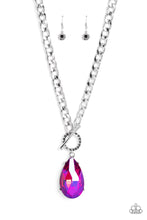 Load image into Gallery viewer, Edgy Exaggeration - Pink Necklace