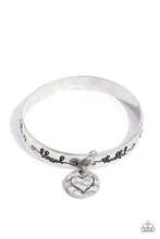 Load image into Gallery viewer, "TANGIBLE THANK YOU" SILVER BRACELET