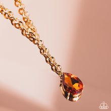 Load image into Gallery viewer, "BENEVOLENT BLING" GOLD NECKLACE & EARRING SET