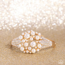 Load image into Gallery viewer, Paparazzi~ Royal Red Carpet Bracelet - Gold EMP 2024 Week 1 Exclusive