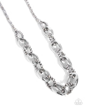 Load image into Gallery viewer, Flickering Fact - Silver Necklace
