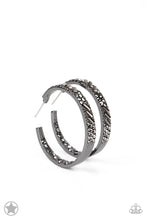 Load image into Gallery viewer, GLITZY By Association - Black Earrings Paparazzi