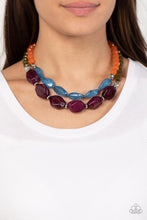 Load image into Gallery viewer, Tropical Trove - Purple Necklace Paparazzi