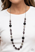 Load image into Gallery viewer, Timelessly Tailored - Black Paparazzi Necklace