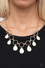 Load image into Gallery viewer, Golden Glimmer - Gold Paparazzi Necklace