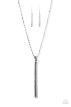 Load image into Gallery viewer, Metallic MESH-Up - Silver Paparazzi Necklace
