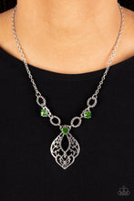 Load image into Gallery viewer, Contemporary Connections - Green Necklace Paparazzi