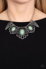 Load image into Gallery viewer, Glimmering Groves - Green Paparazzi Necklace