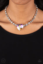 Load image into Gallery viewer, Heart in My Throat - Multi Paparazzi Necklace