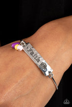 Load image into Gallery viewer, Flirting with Faith - Purple Paparazzi Bracelet