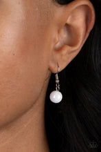 Load image into Gallery viewer, Patterned Paisley - White Paparazzi Necklace