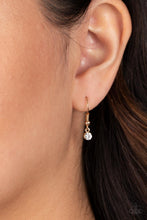 Load image into Gallery viewer, You Hold My Heart - Gold Paparazzi Necklace