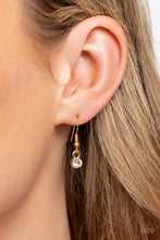 Load image into Gallery viewer, Sparkly Suitor - Gold Paparazzi Necklace