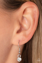 Load image into Gallery viewer, Spellbinding Sweetheart - White Paparazzi Necklace