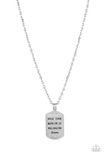 Load image into Gallery viewer, Empire State of Mind - Silver Paparazzi Necklace