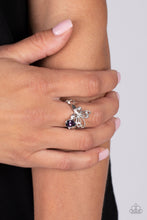Load image into Gallery viewer, Flawless Flutter - Purple Paparazzi Ring