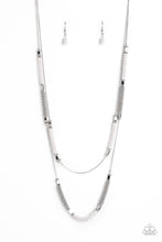 Load image into Gallery viewer, Caviar Chic - White Paparazzi Necklace