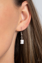 Load image into Gallery viewer, Caviar Chic - White Paparazzi Necklace