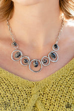 Load image into Gallery viewer, Marble Medley - Black Paparazzi Necklace December 2022 Fashion Fix
