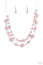 Load image into Gallery viewer, Parisian Pearls - Pink Paparazzi Necklace