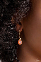 Load image into Gallery viewer, FLIRTY Dancing - Orange Paparazzi Necklace