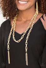Load image into Gallery viewer, SCARFed for Attention Necklace Set-Gunmetal - Barbara Towles Masterson's Store