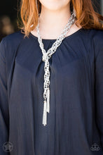 Load image into Gallery viewer, SCARFed for Attention Necklace Set-Silver - Barbara Towles Masterson's Store