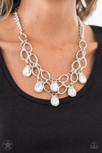 Load image into Gallery viewer, Show-Stopping Shimmer Necklace Set-White - Barbara Towles Masterson's Store
