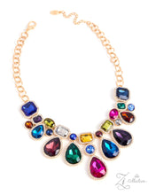 Load image into Gallery viewer, Regent - Multi Gem Gold 2026 Zi Collection Necklace
