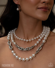 Load image into Gallery viewer, Cheeky Class - white - Necklace Fiercely 5th Avenue - March 2026 Fashion Fix
