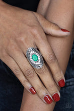 Load image into Gallery viewer, Entrancing Enchantment Green Ring
