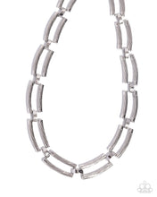 Load image into Gallery viewer, Technical Texture - Silver Necklace
