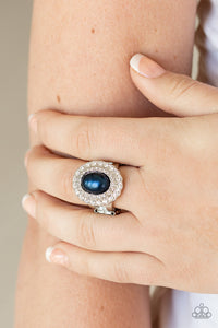 "SPRINKLE ON THE SHIMMER" BLUE RING