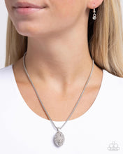 Load image into Gallery viewer, End Zone Elegance White Necklace
