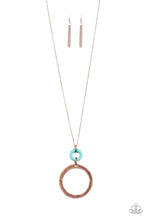 Load image into Gallery viewer, Optical Illusion Copper Necklace
