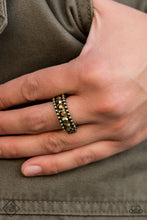 Load image into Gallery viewer, &quot;CRANK IT UP&quot; FASHION FIX BRASS RING Magnificent Musing August 2020
