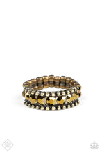 Load image into Gallery viewer, &quot;CRANK IT UP&quot; FASHION FIX BRASS RING Magnificent Musing August 2020
