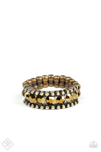 "CRANK IT UP" FASHION FIX BRASS RING Magnificent Musing August 2020