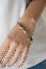 Load image into Gallery viewer, Perfect Present - Brass Paparazzi Bracelet

