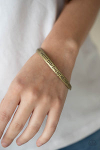Perfect Present - Brass Paparazzi Bracelet