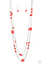 Load image into Gallery viewer, Day Trip Delights - Red Necklace

