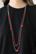 Load image into Gallery viewer, Day Trip Delights - Red Necklace
