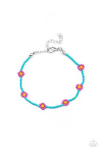 Load image into Gallery viewer, &quot;CAMP FLOWER POWER&quot; PURPLE BRACELET
