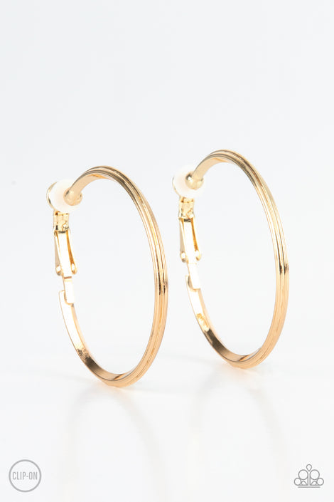 City Classic Gold Earrings