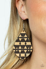 Load image into Gallery viewer, Zimbabwe Zoo - Brown Earrings Paparazzi
