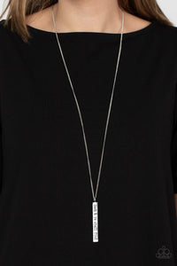 "MATT 7:7" SILVER NECKLACE & EARRING SET