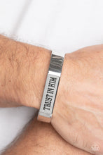Load image into Gallery viewer, &quot;TRUSTING TRINKET&quot; SILVER MENS BRACELET

