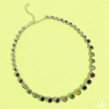 Load image into Gallery viewer, Kaleidoscope Charm - Multi Necklace - Paparazzi
