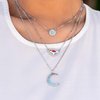 Load image into Gallery viewer, Lunar Lineup - Blue Necklace Sunset Sightings August 2023
